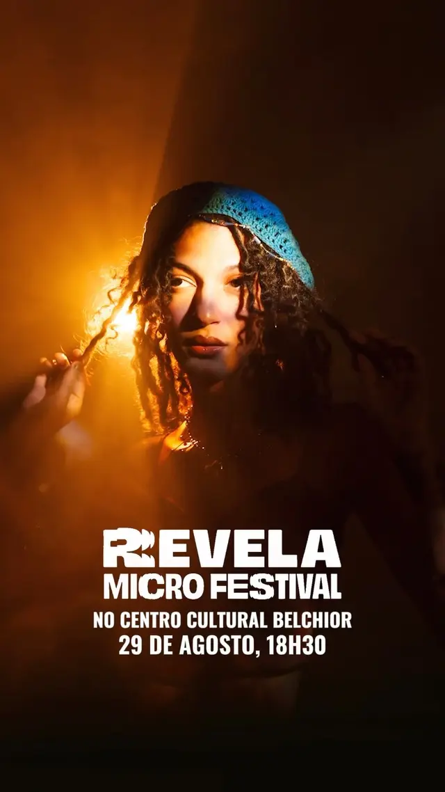 Flyer de Muriel Cruz, Dipas, Joana Lima e Suor