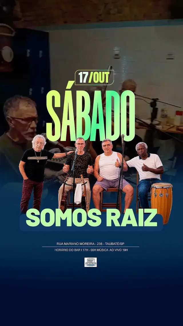 Flyer de Somos Raiz