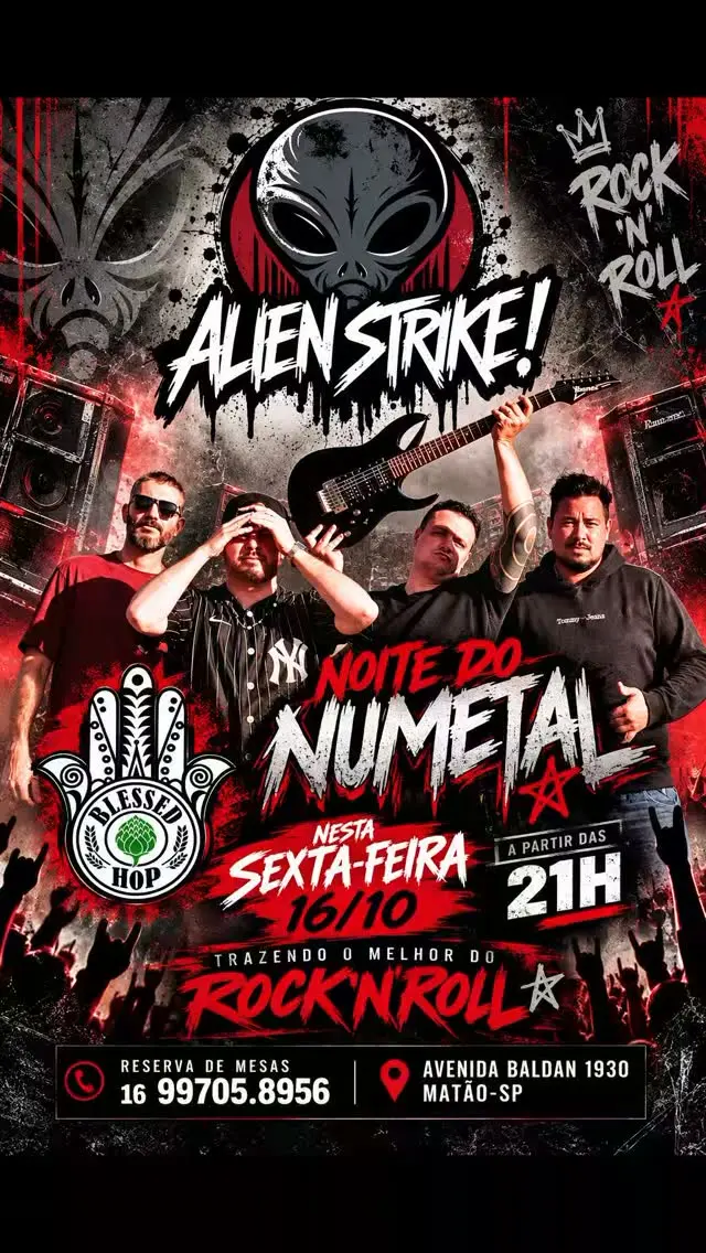 Flyer de Alien Strike