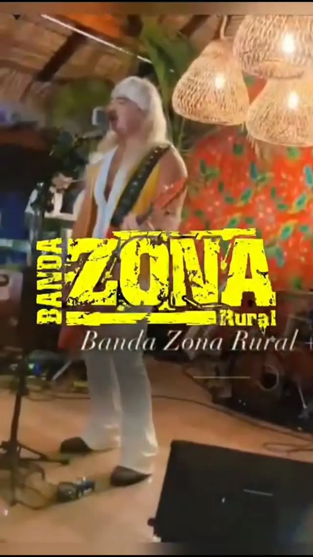 Flyer de Banda Zona Rural