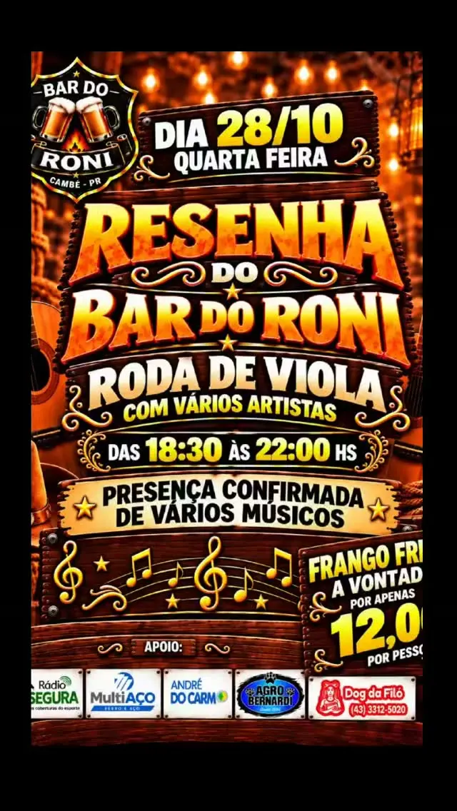 Flyer de VÁRIOS ARTISTAS