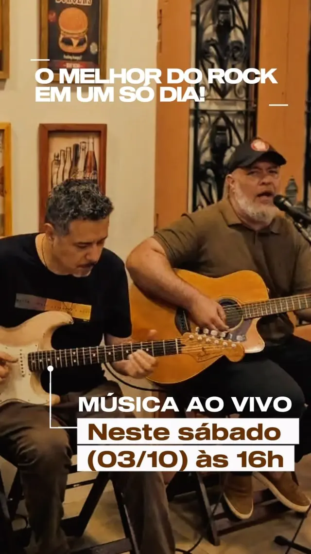 Flyer de Victor Arcaya e Ton Vieira