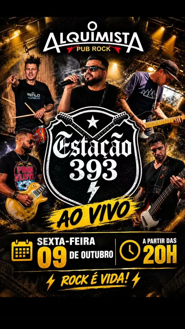 Flyer de Estação 393