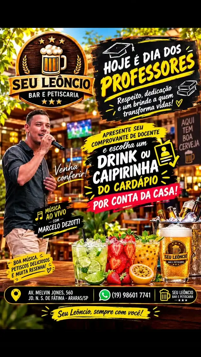 Flyer de Marcelo Dezotti