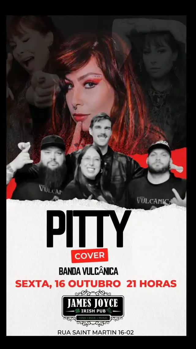 Flyer de Vulcânica, Vulcânica e tributo especial à Pitty