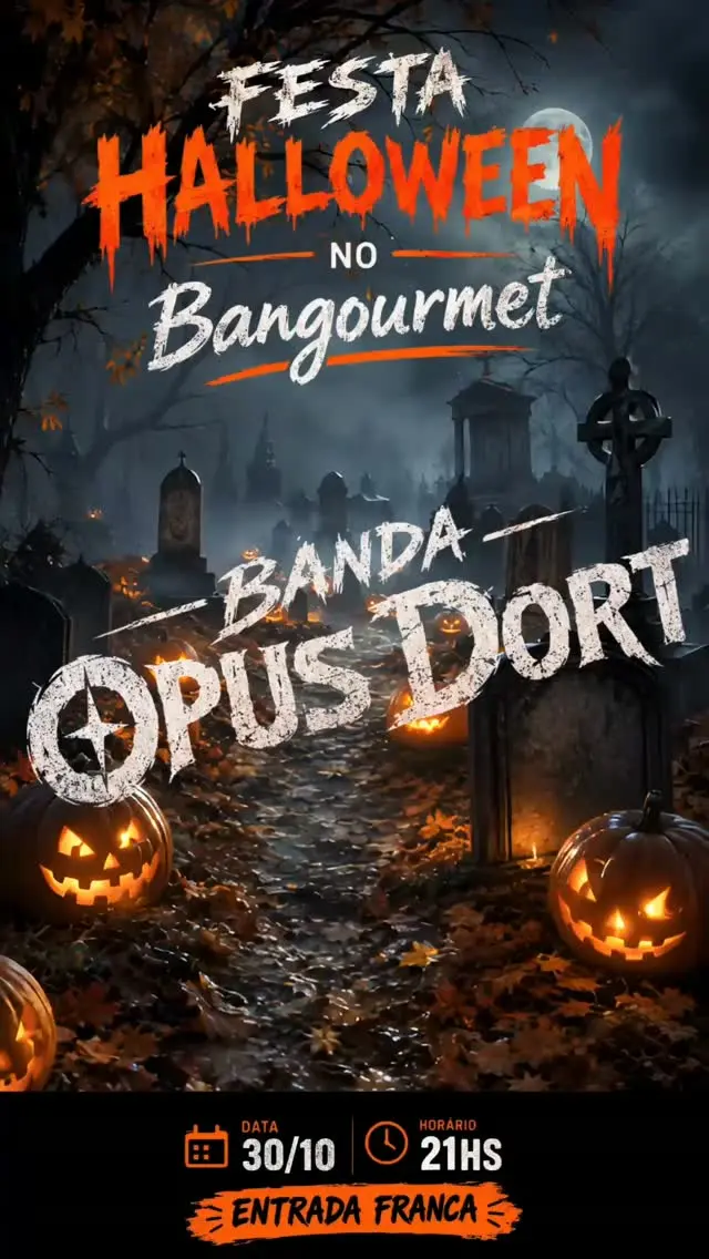 Flyer de BANDA OPUS DORT