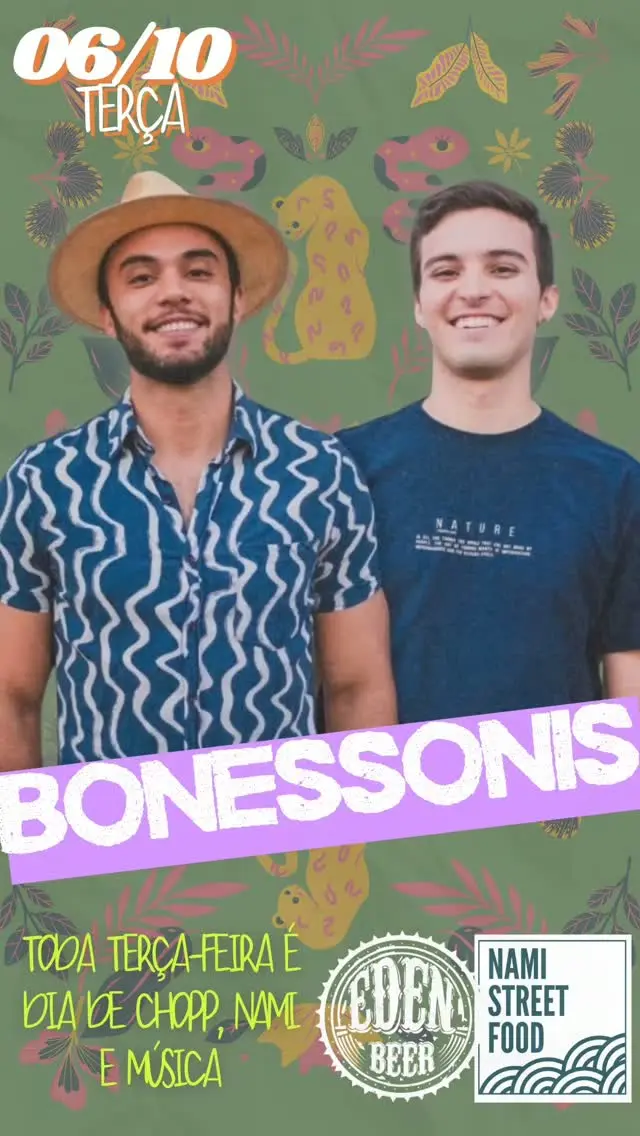 Flyer de Irmãos Bonessoni