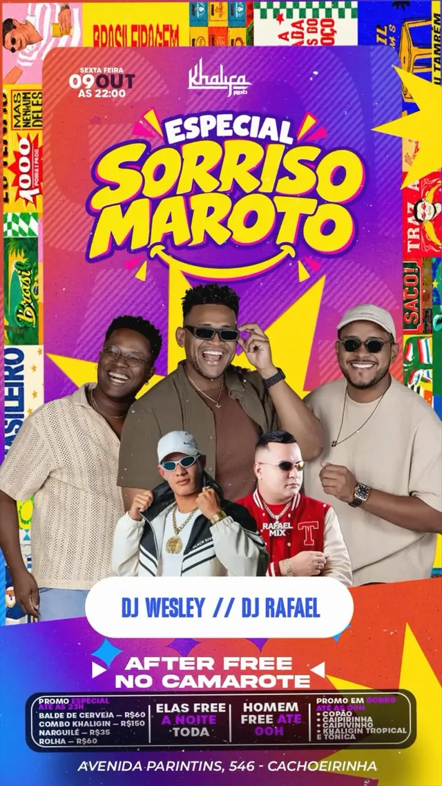 Flyer de Prefixo92, Weslley Nogueira e mais 9 artistas