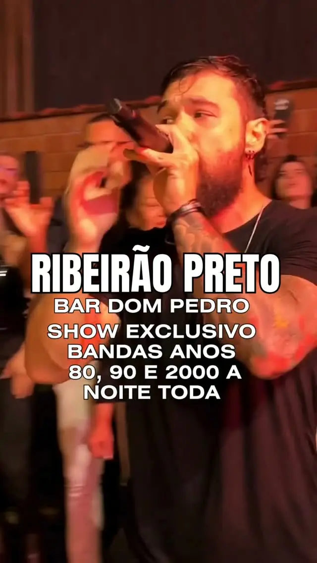 Flyer de Pearl Jam Cover Ribeirão