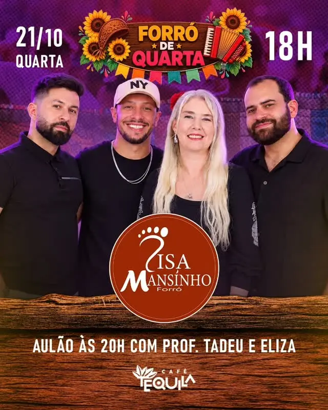 Flyer de Pisa Mansinho