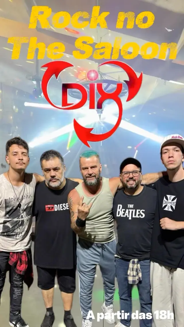 Flyer de Banda Dix