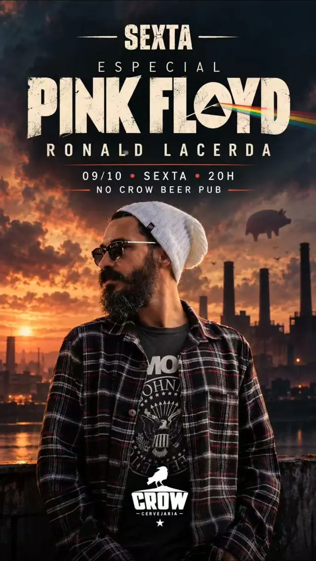 Flyer de Ronald Lacerda