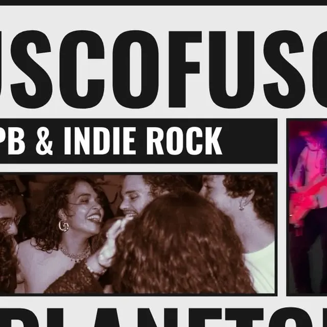 Flyer de Planetone e Luscofusco Banda