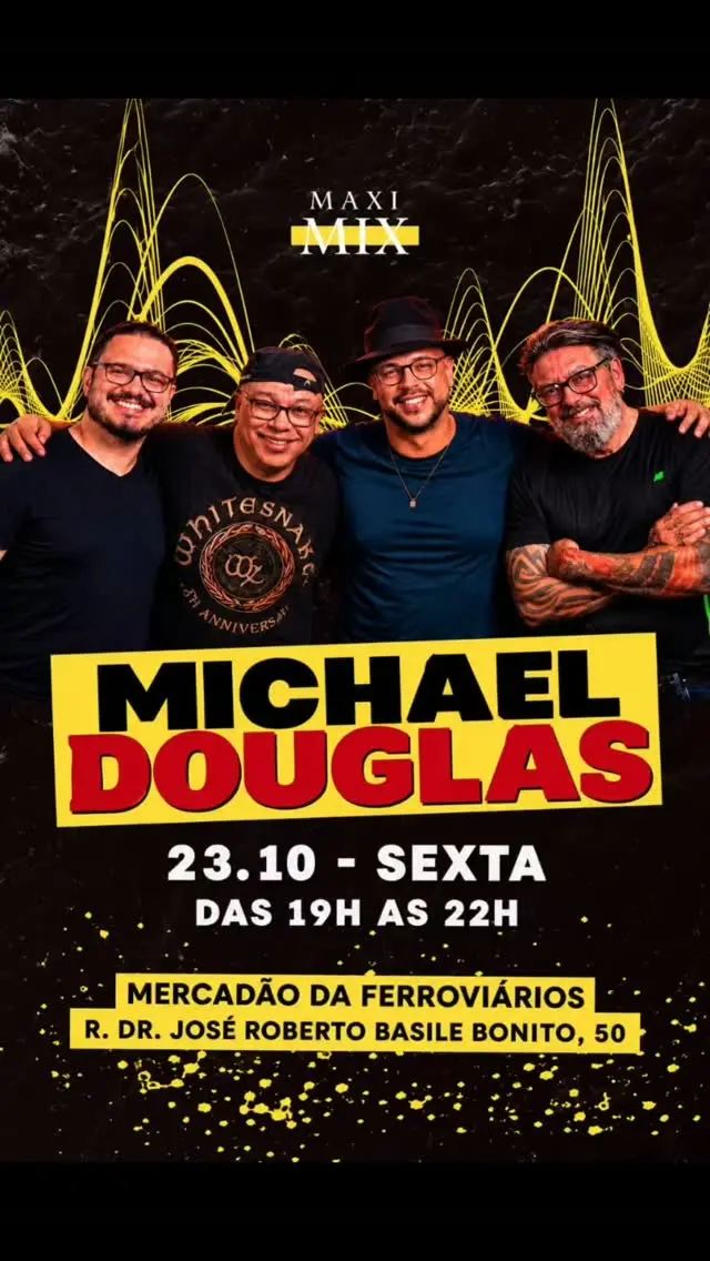 Flyer de Michael Douglas