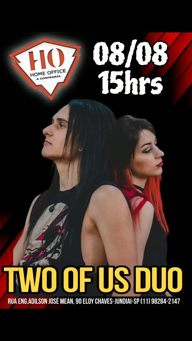 Flyer de Banda Brazuka Rock