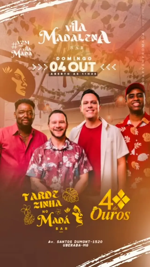Flyer de 4 de Ouros