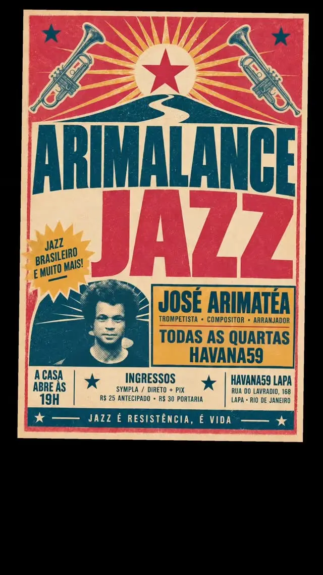 Flyer de José Arimatéa