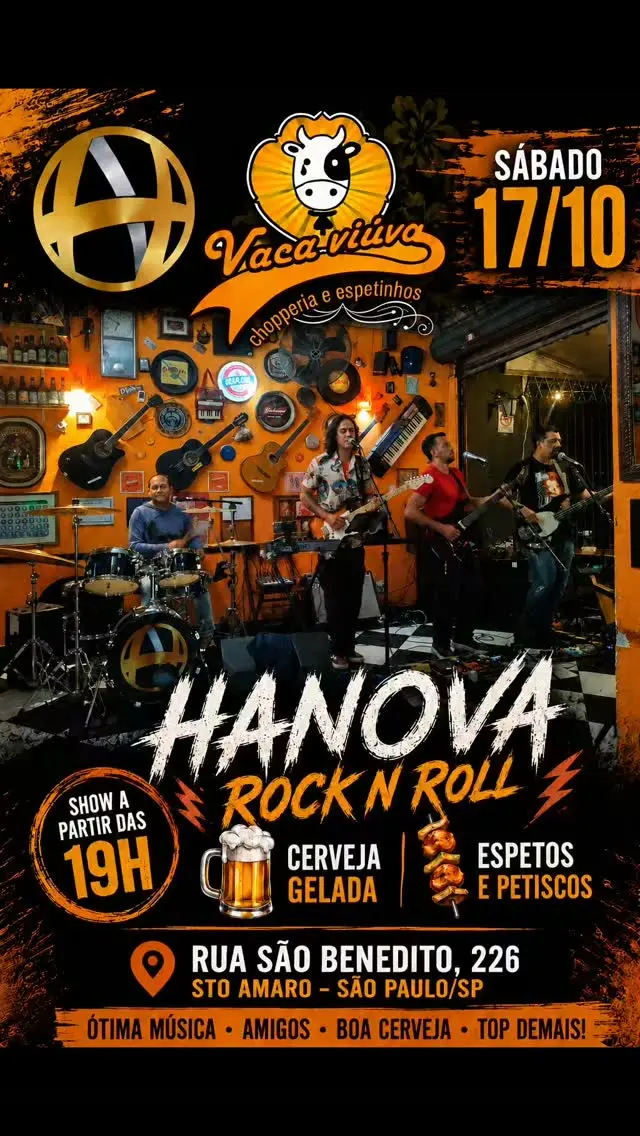 Flyer de Banda Hanova