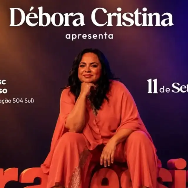 Flyer de Gabriel Lourenço, Débora Cristina e mais 2 artistas