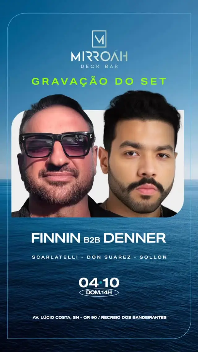 Flyer de SCARLATELLI, Finnin B2B Dener e DON SUAREZ