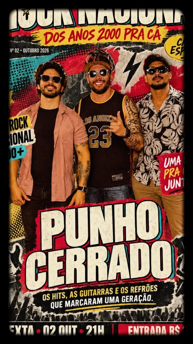Flyer de Punho Cerrado
