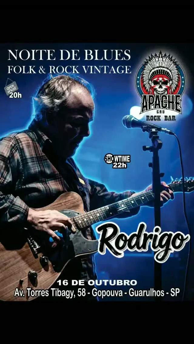 Flyer de Rodrigo