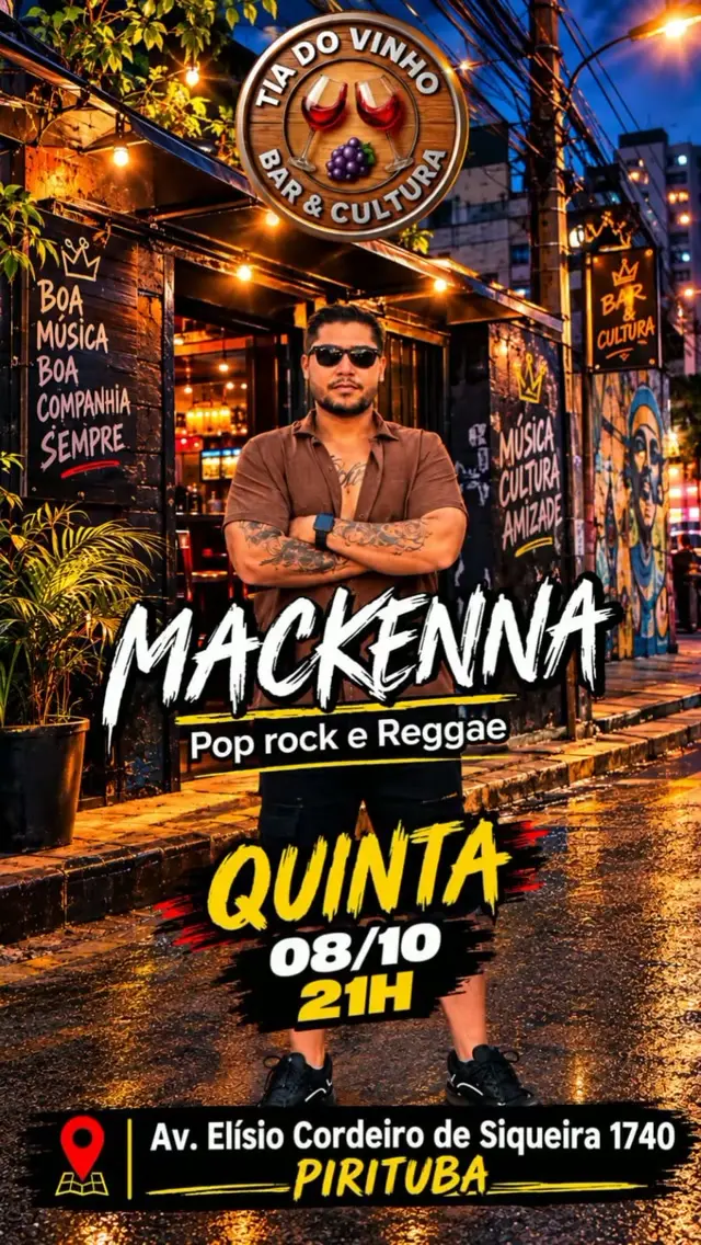 Flyer de Mackenna