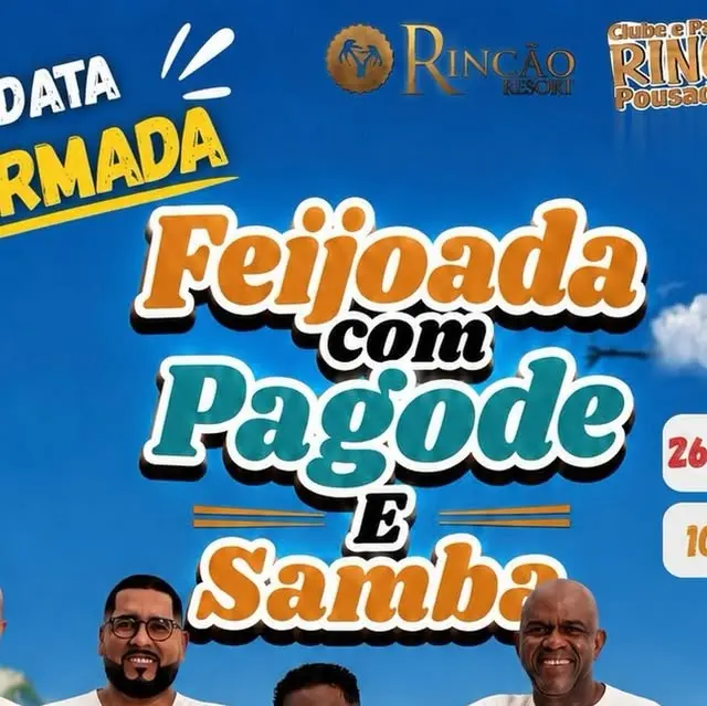 Flyer de Grupo Um Toque a Mais e DJ Zikoty