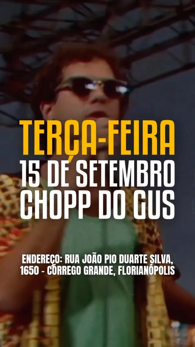 Flyer de Comparsas do Barão