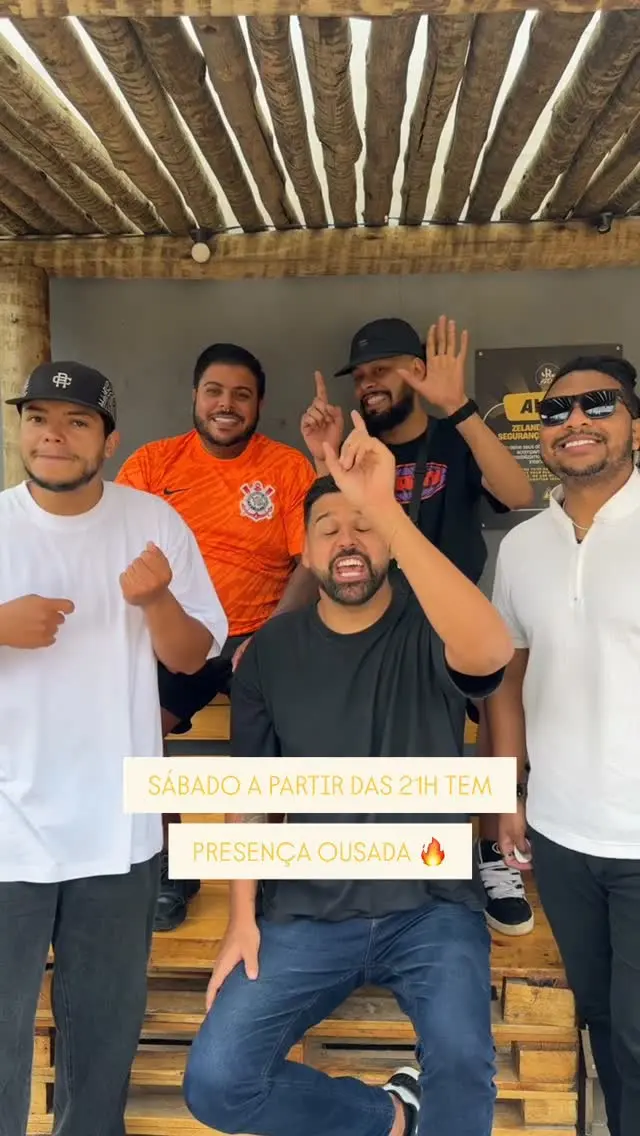 Flyer de Junior Torres, Presença Ousada e DJ Daniel O Brabo