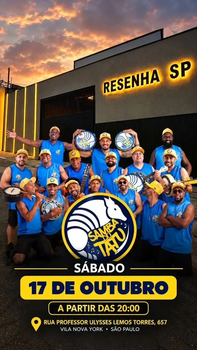 Flyer de Samba Tatu