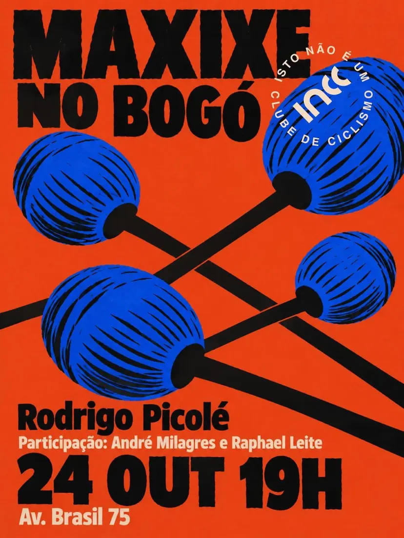 Flyer de Maxixe no Bogó