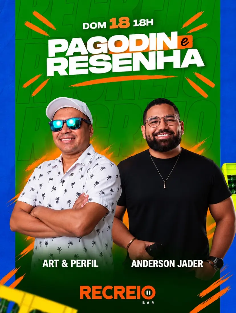 Flyer de Anderson Jader e Art & Perfil