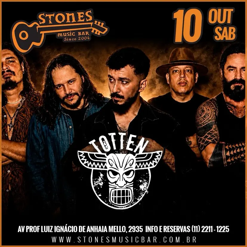 Flyer de Totten Oficial e Totten
