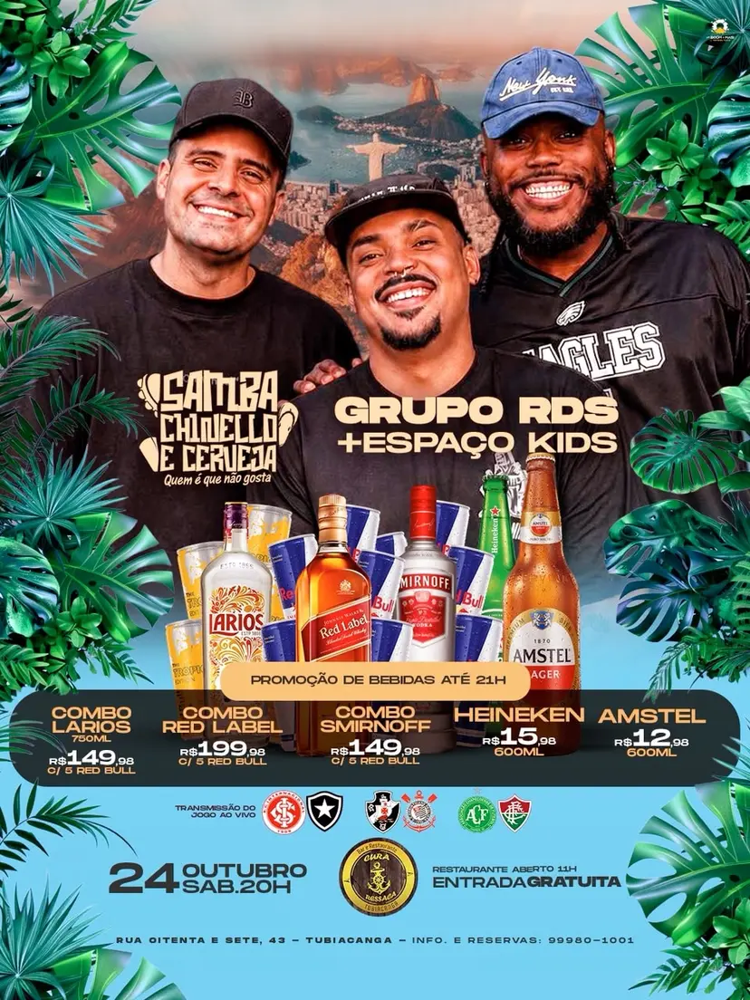 Flyer de Grupo RDS