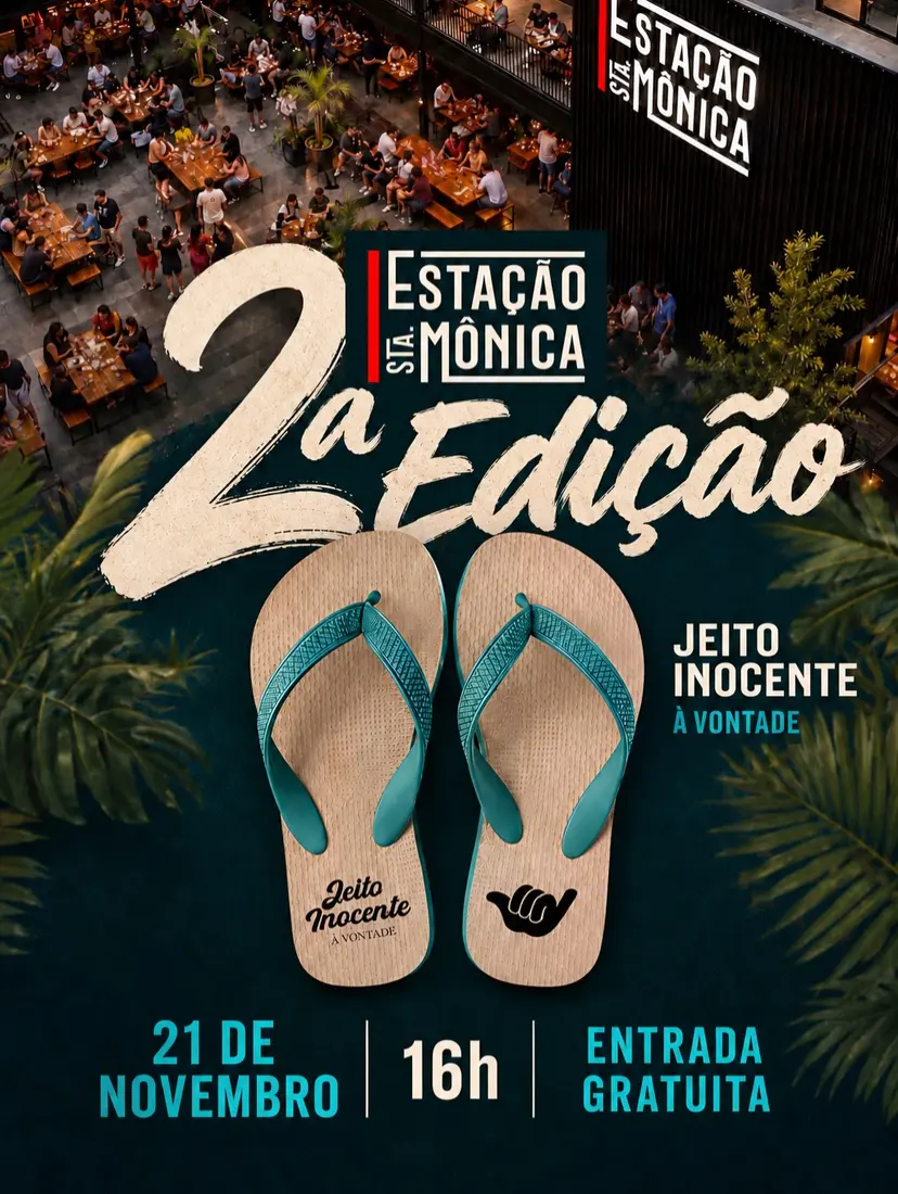 Flyer de Jeito Inocente