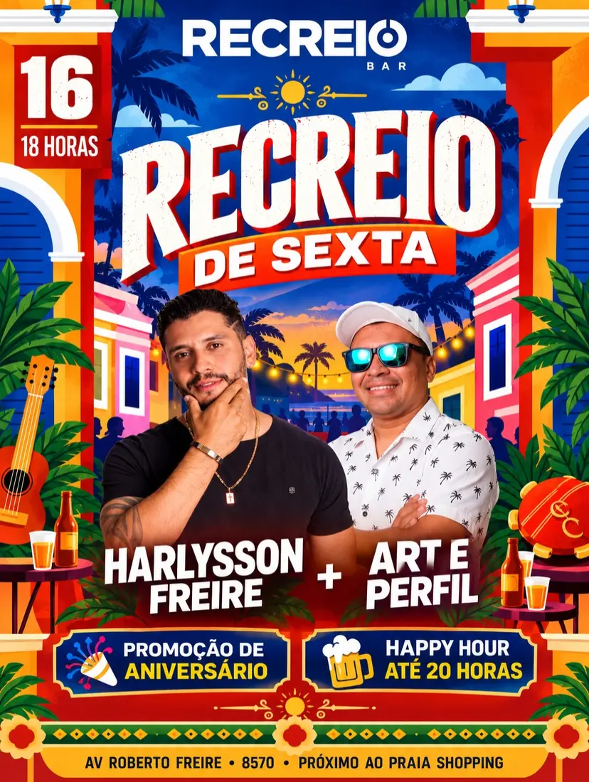 Flyer de Harlysson Freire e Art & Perfil