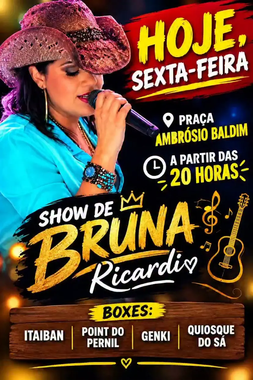 Flyer de Bruna Ricardi