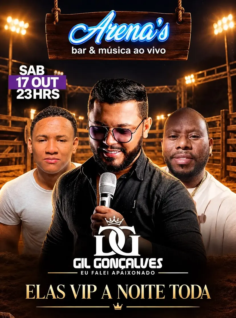 Flyer de Gil Gonçalves