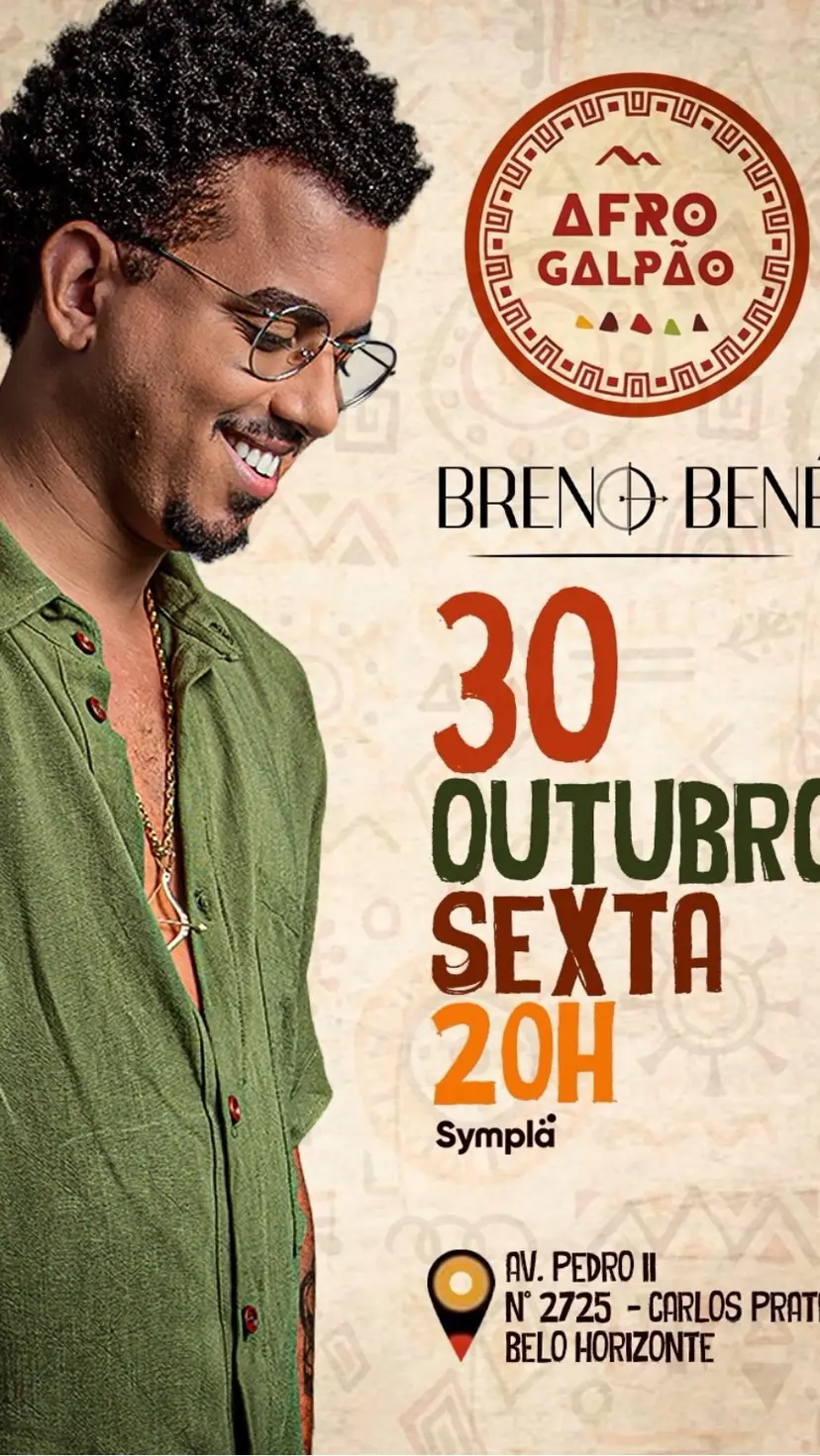 Flyer de Fábio Cirilo e Breno Bené