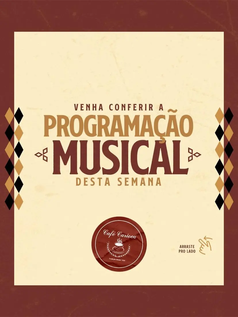 Flyer de Choro de Bolso