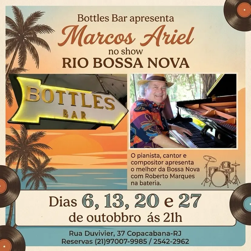 Flyer de Marcos Ariel