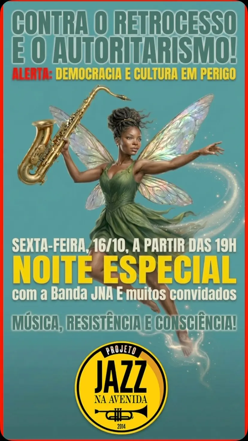 Flyer de Banda JNA & Convidados