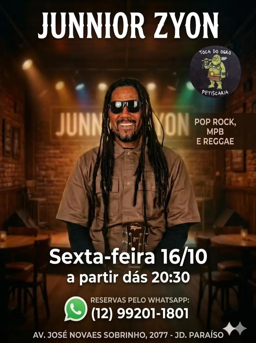 Flyer de JUNNIR ZYON