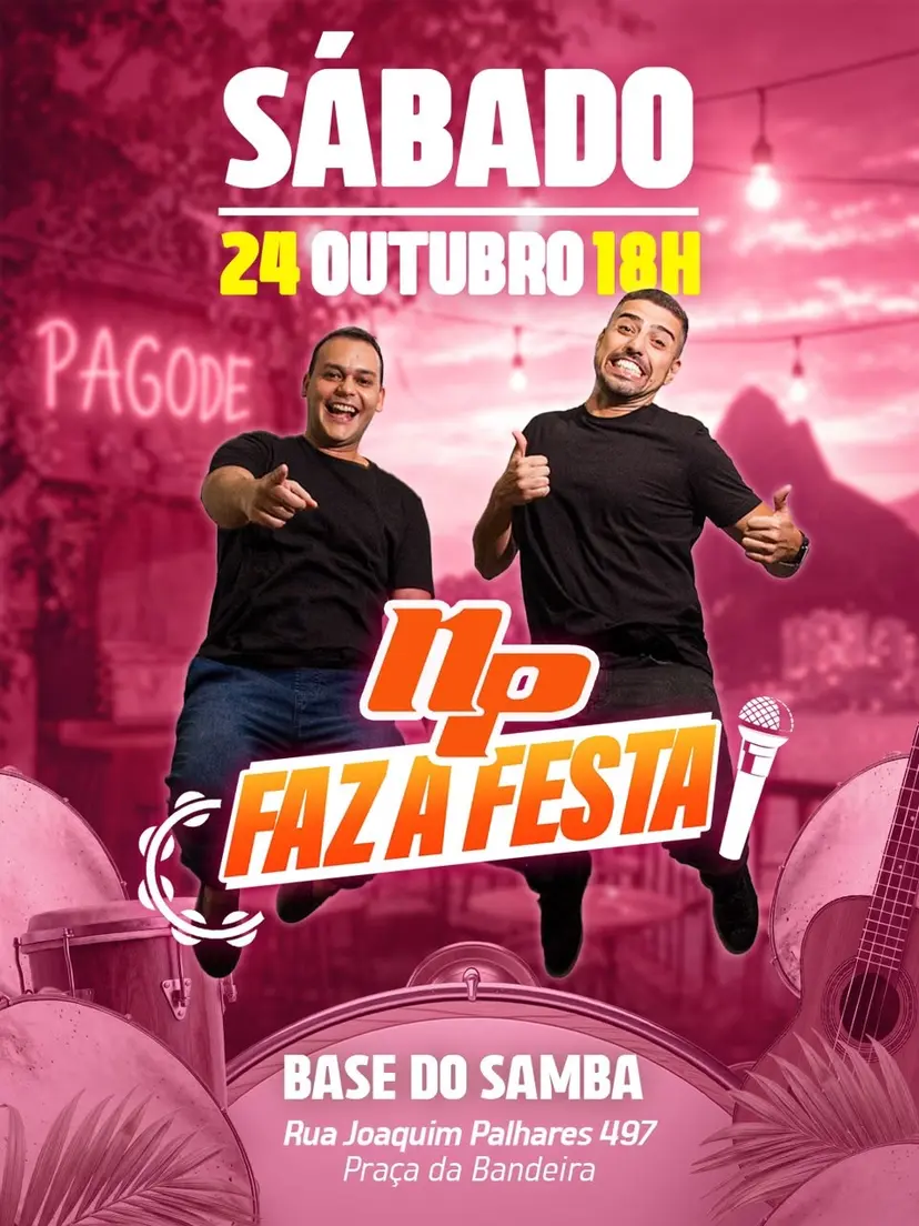 Flyer de Nosso Pagode