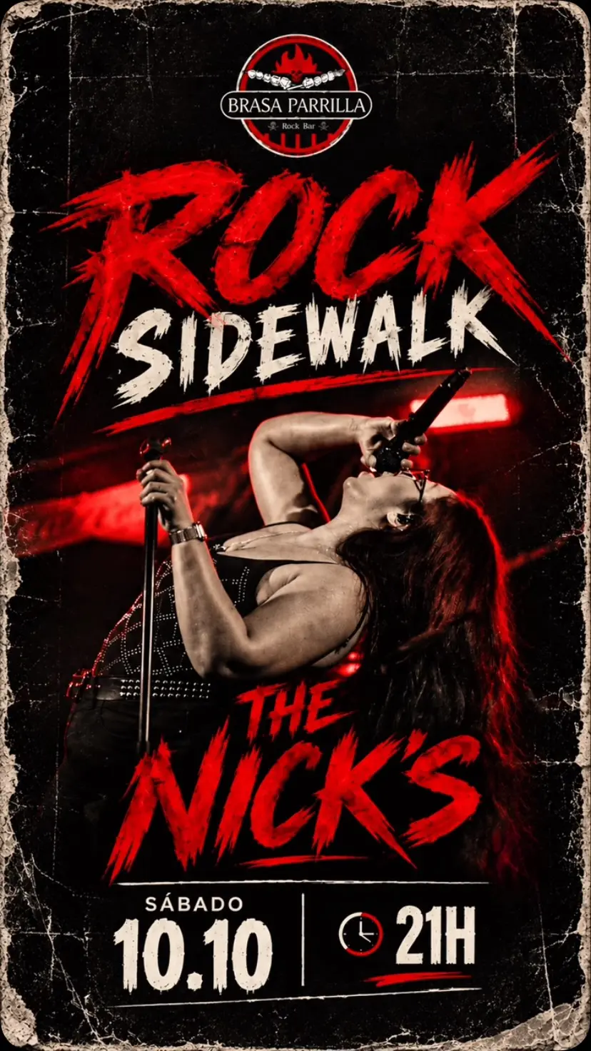 Flyer de The Nick's