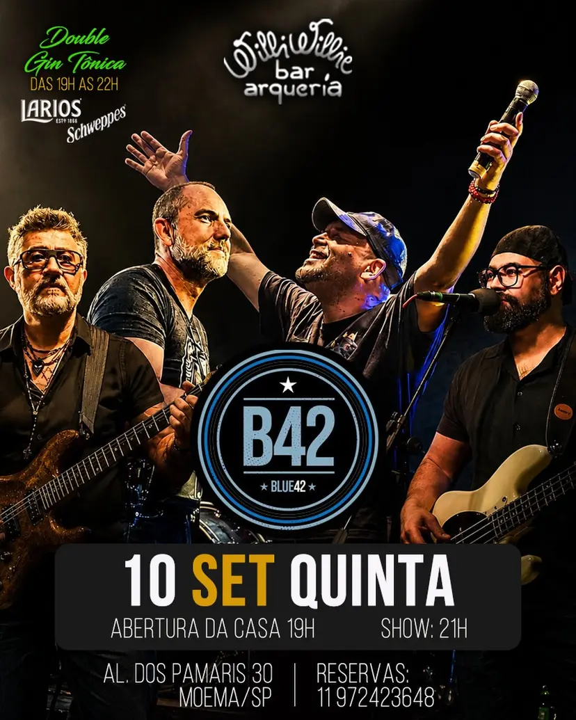 Flyer de B42 Oficial e Bandab42