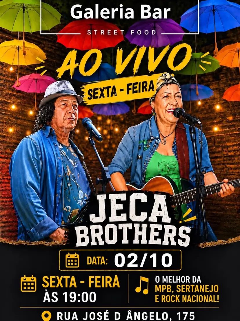 Flyer de Jeca Brothers
