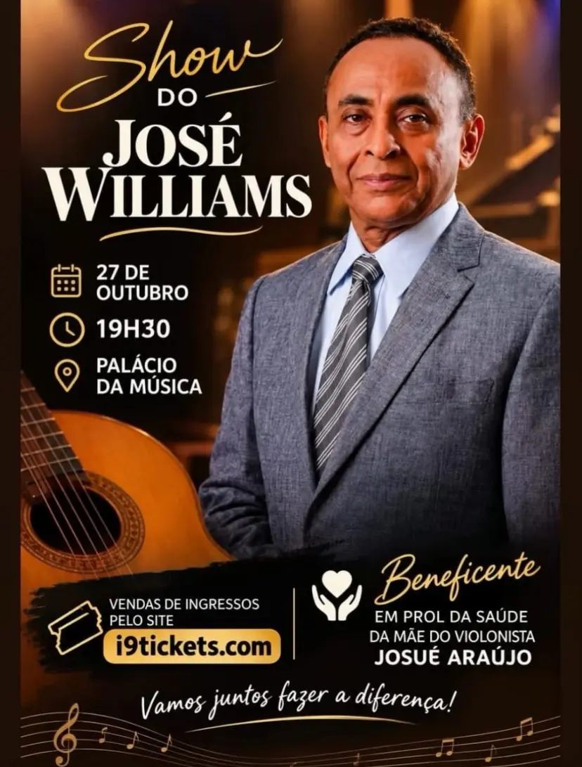Flyer de José Williams