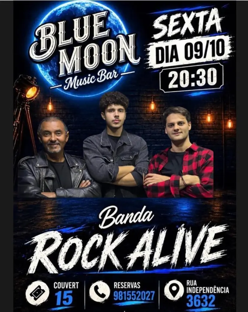 Flyer de Banda ROCK ALIVE